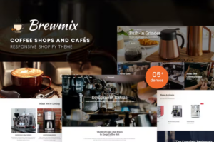 Brewmix - Coffee Shops and Cafés Shopify Theme 1.0