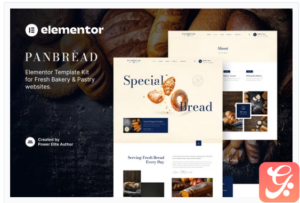 Panbread – Fresh Bakery & Pastry Elementor Template Kit