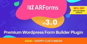 ARForms Wordpress Form Builder Plugin 6.9.4