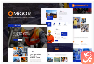 Migor - Engineering & Industrial Elementor Template Kit