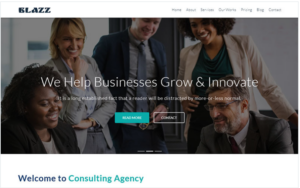 BLAZZ - Multi-Purpose Business HTML Template Landing Page Template