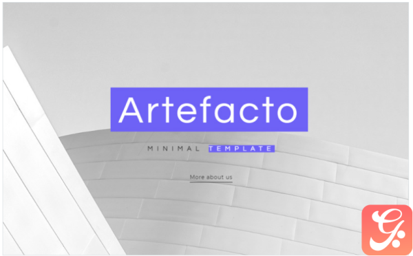 Artefacto - Business Elementor WordPres Landing Page Template