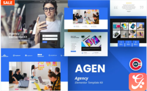 Agen - Agency Elementor Kit(m)