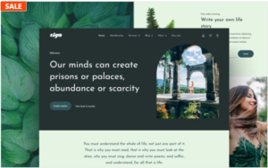 Ziga – Healer & Life Coach Elementor Template Kit(m)