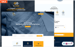 X-Flooring - Services Ready to use Elementor Template(m)