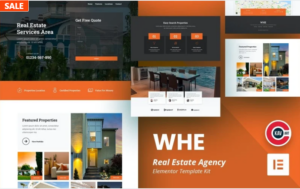 Whe - Real Estate Agency Elementor Template(m)