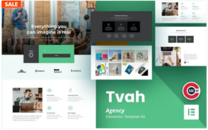 Tvah - Agency Elementor Kit Template(m)