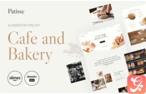 Patisse - Elementor Pro Cafe and Bakery Kit(m)