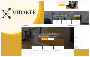 Mirakee - A Multipurpose Elementor Template Kit(m)