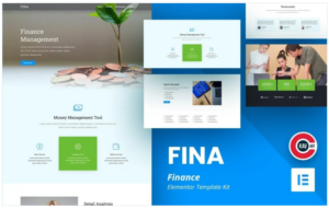 Fina - Finance Elementor Kit(m)