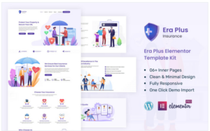 EraPlus - Insurance Ready to Use Elementor Kit