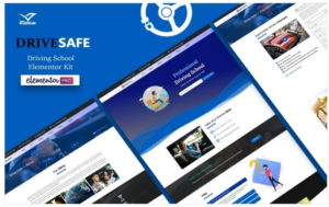 Drive Safe - Driving School Template - Elementor Kit(m)