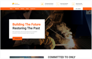 Brixal Construction & Building Elementor Template Kit