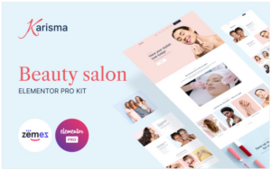 Beauty Salon - Karisma Elementor Kit(m)