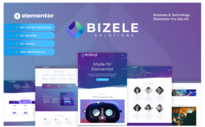 Bizele - Business Technology Site Kit for Elementor Pro(m)