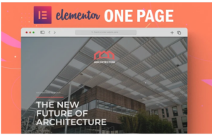 Architectom Elementor Landing Page(m)
