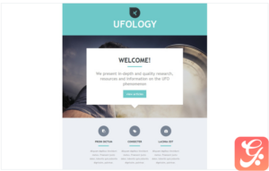 UFO Responsive Newsletter Template