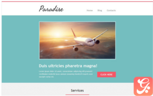 Travel Agency Newsletter Template