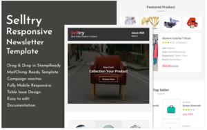Selltry - ECommerce Responsive Email Newsletter Template