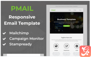 Pmail - Responsive Email Newsletter Template