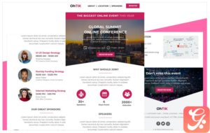 OhTik - Multipurpose Event Responsive Newsletter Template