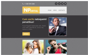 News Portal Responsive Newsletter Template