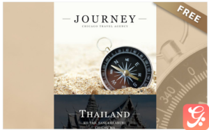 Journey - Free Travel Agency Responsive Newsletter Template