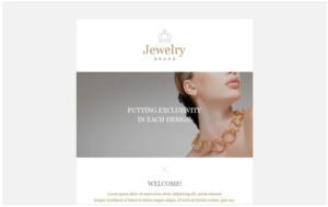 Jewelry Responsive Newsletter Template