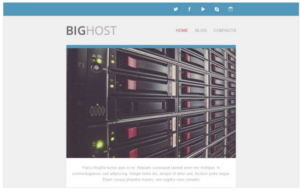 Hosting Responsive Newsletter Template