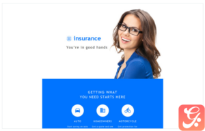 Insurance Responsive Newsletter Template