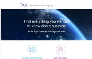 Financial Advisor Responsive Newsletter Template