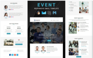 Events – Multipurpose Responsive Email Newsletter Template