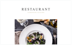 European Restaurant Responsive Newsletter Template