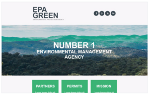 Environmental Responsive Newsletter Template