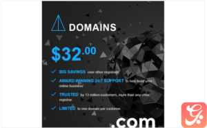 Domain Registrar Responsive Newsletter Template