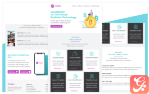 Crypto – Multipurpose Cryptocurrency Email Template Responsive