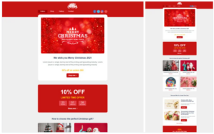 Christmas Email Templates | Christmas Responsive HTML Email Template| Christmas Newsletter