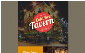 Cafe and Restaurant Responsive Newsletter Template