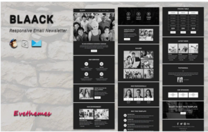 Blaack - Responsive Email Newsletter Template