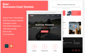 Biger - Responsive Email Newsletter Template