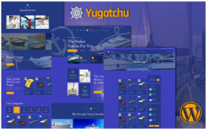 Yugatchu Luxury Yacht Club Service and Marine shop WooCommerce Theme