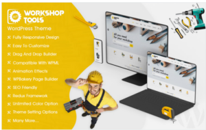 Workshop Tools Store WooCommerce Theme