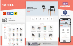 Woodq - Furniture WooCommerce WordPress