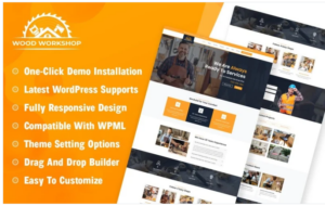 Wood Workshop - Carpenter and Craftsman WooCommerce Theme