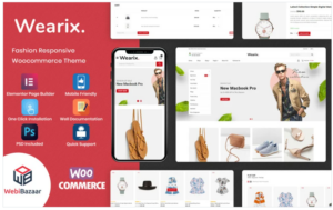 Wearix - Multipurpose Fashion WooCommerce Theme