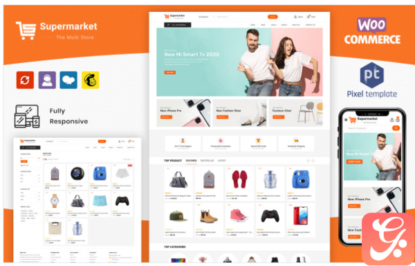 SuperMarket - Multipurpose Responsive WooCommerce Theme