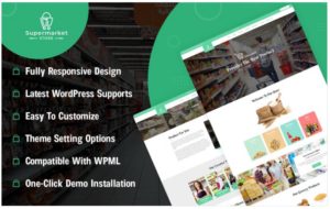 Supermarket Store WooCommerce Theme