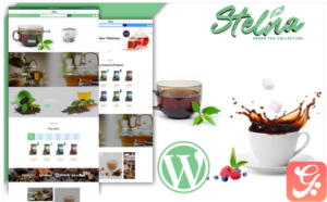 Stelna Tea Salon and Herbs Shop WooCommerce Theme