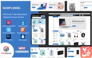 Shoplense - Electronics Premium WooCommerce Theme