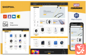 Shopixa - Multipurpose Electronics WooCommerce Theme